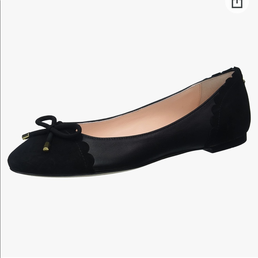 Kate Spade Black Westgrove Ballet Flats